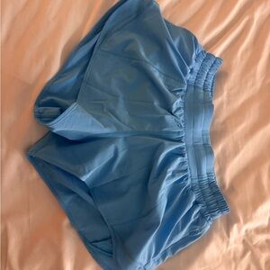Blue Lululemom hotty hot Shorts
